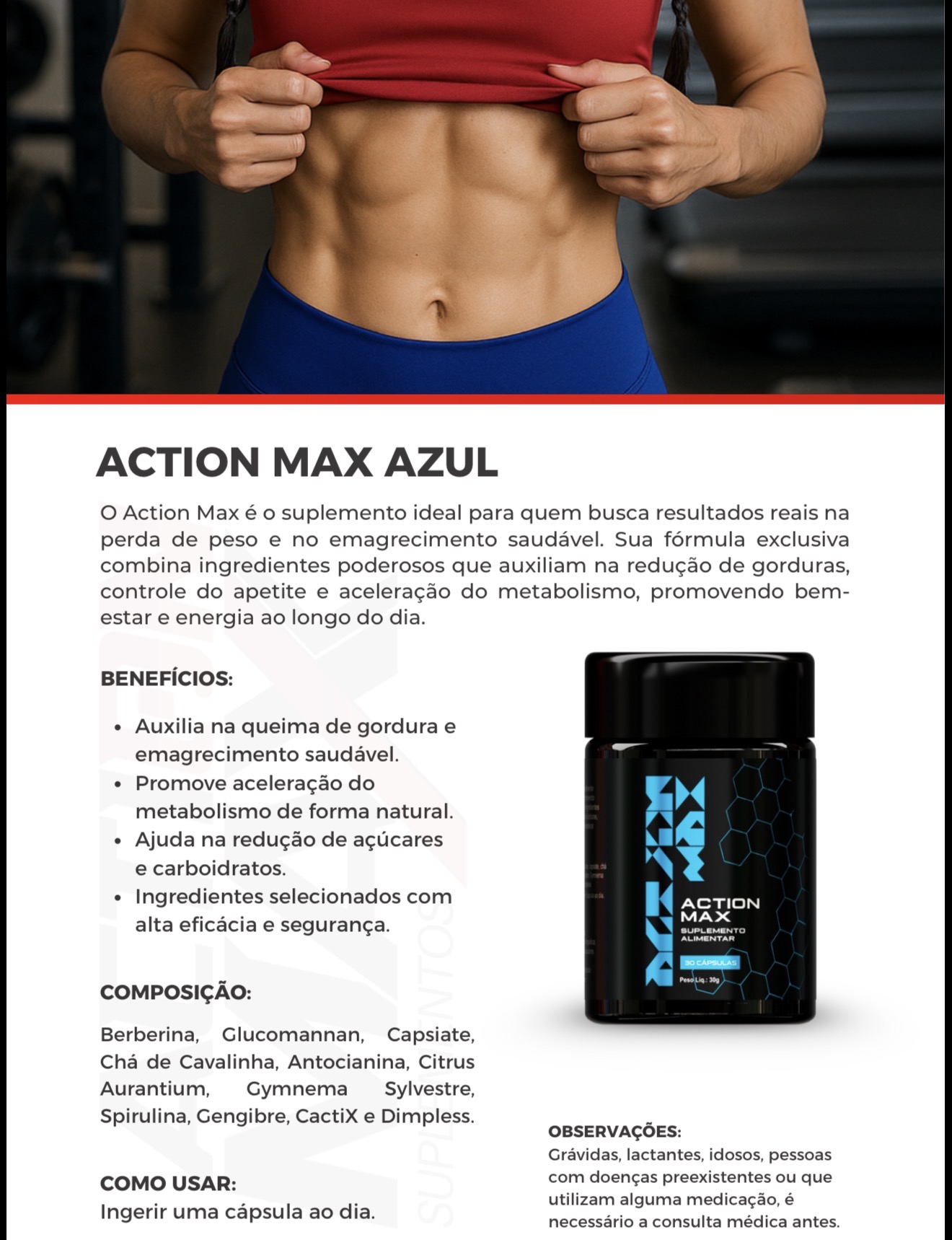 ACTION MAX AZUL